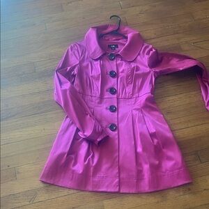 Pink Button-Up Coat Vintage early 2000